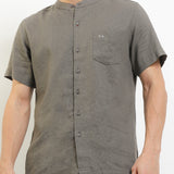 Hush Puppies Pakaian Pria Shirt Minuti In Olive