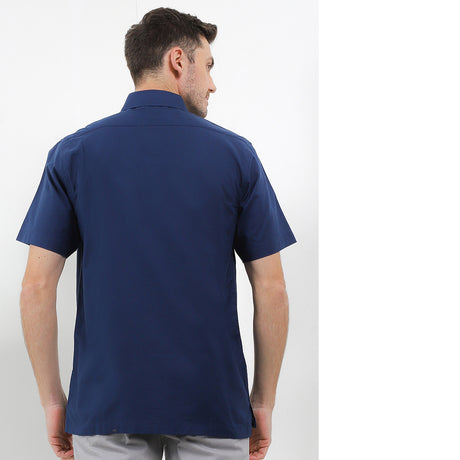 Hush Puppies Pakaian Pria Shirt Trieste In Navy S