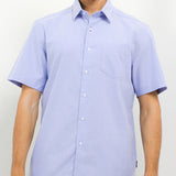 Hush Puppies Pakaian Pria Easy Care Conway In Light Blue