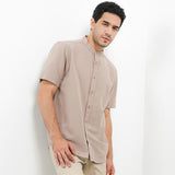 Hush Puppies Pakaian Pria Shirt Toscano In Khaki