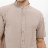 Hush Puppies Pakaian Pria Shirt Toscano In Khaki