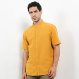 Hush Puppies Pakaian Pria Shirt Toscano In Mustard