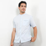 Hush Puppies Pakaian Pria Shirt Karuka In Blue