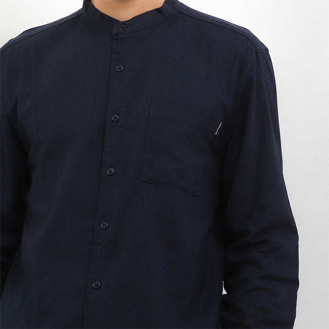 Hush Puppies Pakaian Pria Shirt Quinoa In Navy