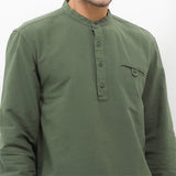Hush Puppies Pakaian Pria Shirt Branzino In Green