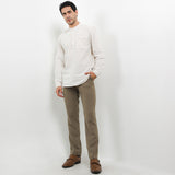 Hush Puppies Pakaian Pria Shirt Branzino In Khaki