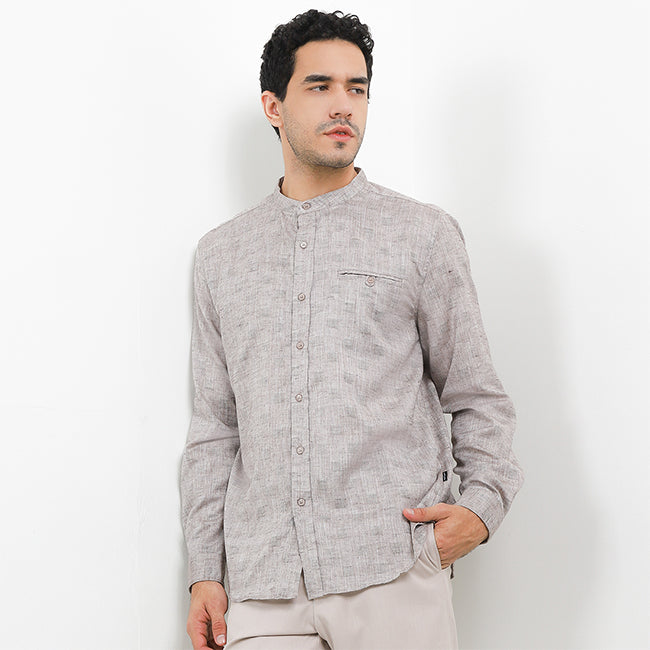 Hush Puppies Pakaian Pria Shirt Cacao In Brown