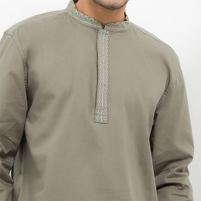 Hush Puppies Pakaian Pria Shirt Manakeesh In Sage