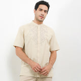Hush Puppies Pakaian Pria Shirt Kofta In Khaki