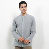 Hush Puppies Pakaian Pria Shirt Nile In Blue