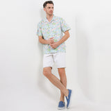 Hush Puppies Pakaian Pria Shirt Grova In White