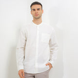 Hush Puppies Pakaian Pria Shirt Nc Rasir In Off White
