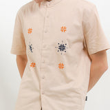 Hush Puppies Pakaian Pria Shirt Nc Materio In Beige