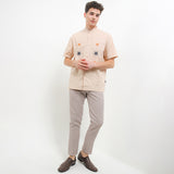 Hush Puppies Pakaian Pria Shirt Nc Materio In Beige
