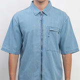 Hush Puppies Men Tops Gamma In Light Blue