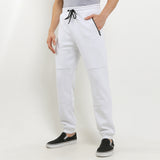 Hush Puppies Pakaian Pants Pria Baron In White