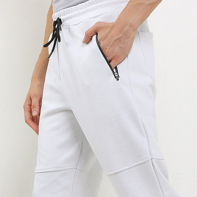 Hush Puppies Pakaian Pants Pria Baron In White
