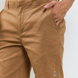 Hush Puppies Pakaian Short Pants Pria Treps In Brown