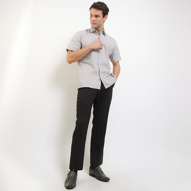 Hush Puppies Pakaian Pria Pants Dave In Black