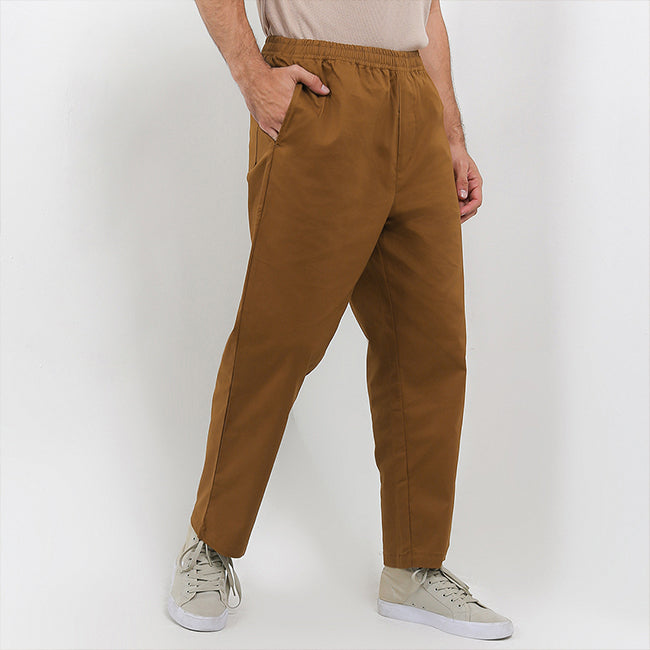 Hush Puppies Pakaian Pria Pants Batata In Camel