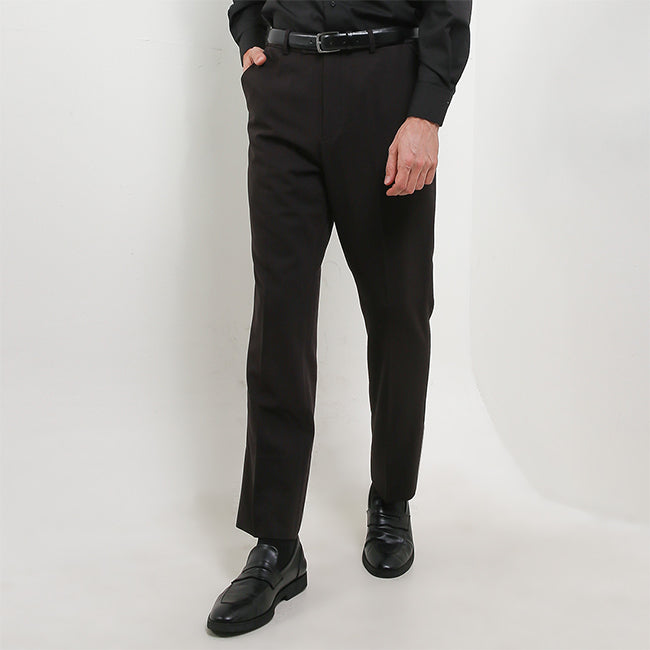 Hush Puppies Sepatu Pria Formal 955 Deondre In Black