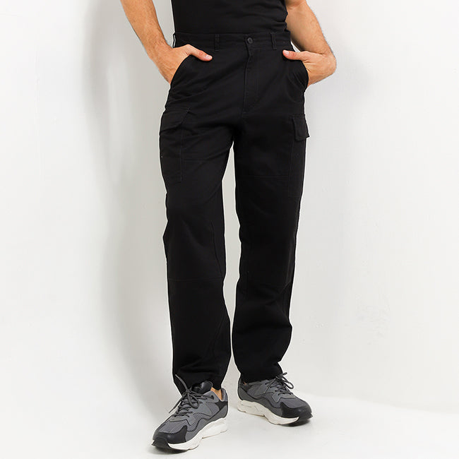Hush Puppies Pakaian Pria Long Pants 90S Corgi In Black