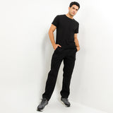 Hush Puppies Pakaian Pria Long Pants 90S Corgi In Black