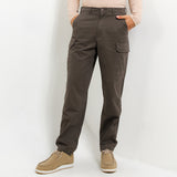 Hush Puppies Pakaian Pria Long Pants 90S Corgi In Brown
