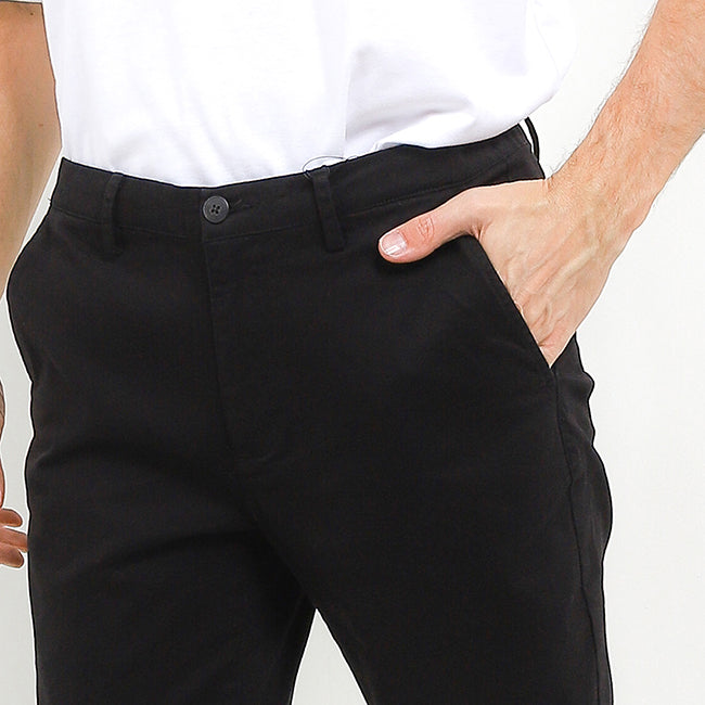 Hush Puppies Pakaian Pria Long Pants Nc Malky In Black