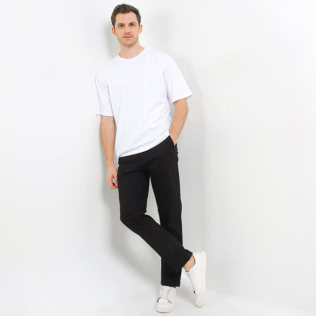 Hush Puppies Pakaian Pria Long Pants Nc Malky In Black