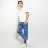 Hush Puppies Pakaian Pria Long Pants Rowan In Blue