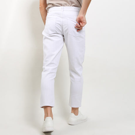 Hush Puppies Pakaian Pria Long Pants Rowan In White