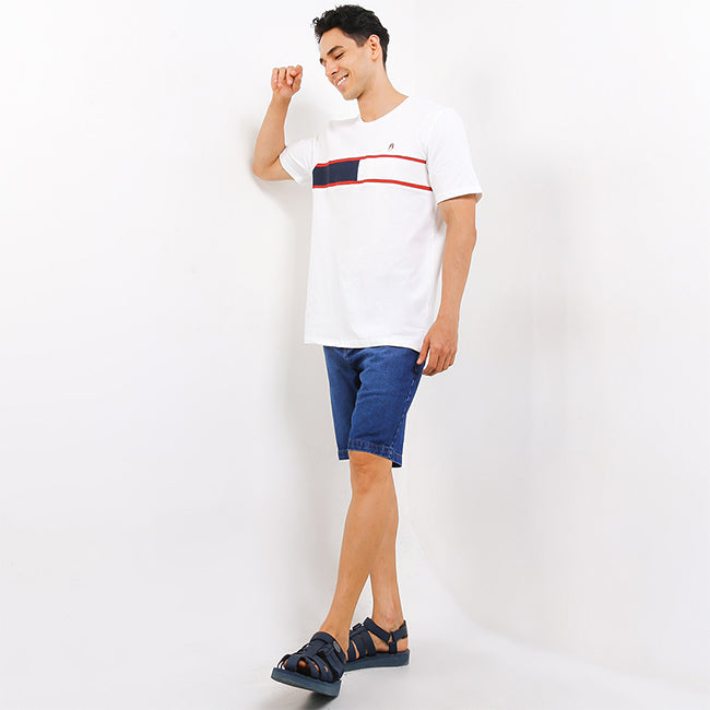 Hush Puppies Pakaian Pria Others Nautical Salmo In Blue
