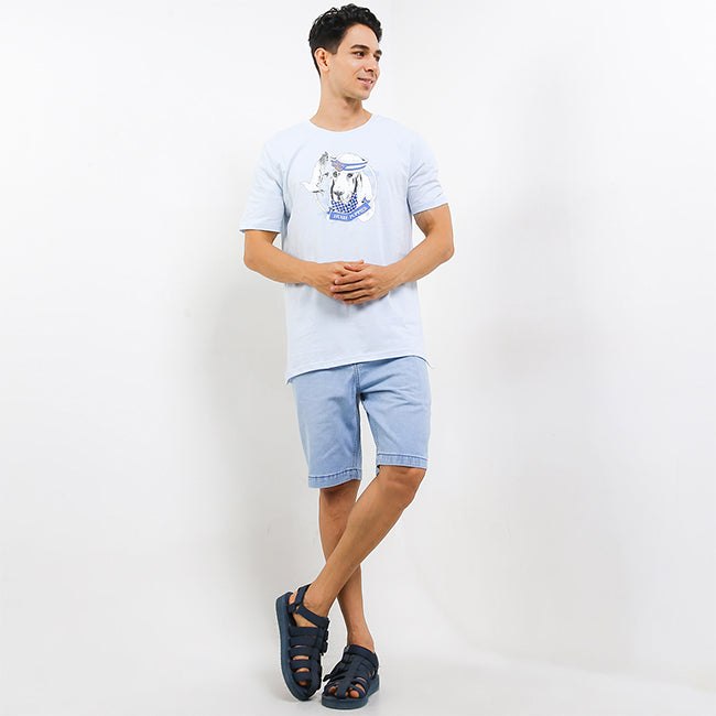 Hush Puppies Pakaian Pria Others Nautical Salmo In Light Blue