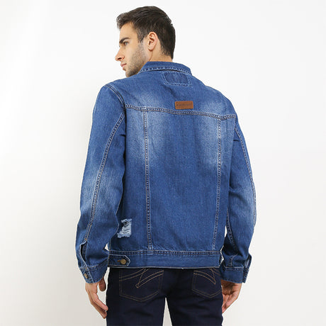 Hush Puppies Pakaian Outerwear Pria Roadrunner In Light Blue
