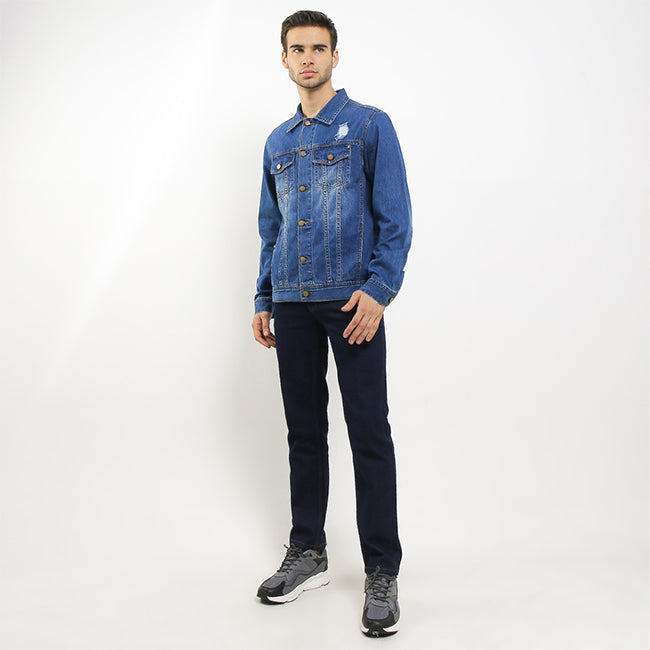 Hush Puppies Pakaian Outerwear Pria Roadrunner In Light Blue
