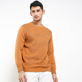 Hush Puppies Pakaian Sweaters Pria Bono In Brown