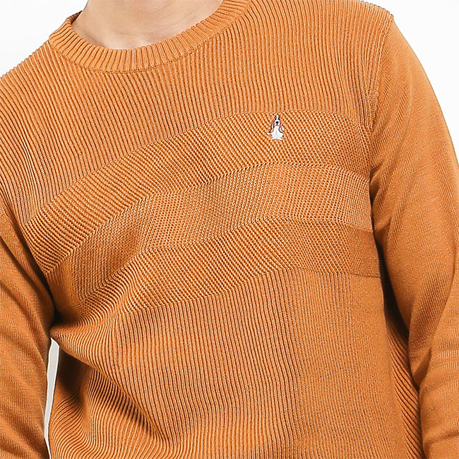 Hush Puppies Pakaian Sweaters Pria Bono In Brown