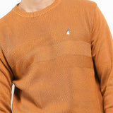 Hush Puppies Pakaian Sweaters Pria Bono In Brown