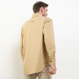 Hush Puppies Pakaian Pria Jackets Droit In Khaki