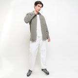 Hush Puppies Pakaian Denim Pria Alamon In Light Olive