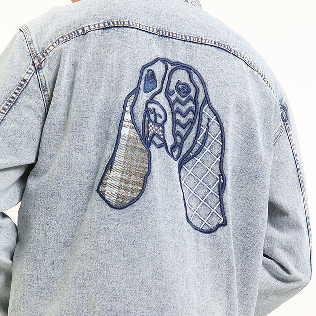 Hush Puppies Pakaian Pria Denim Sippi In Light Blue
