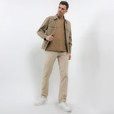 Hush Puppies Pakaian Pria Shirt Cavano In Khaki S
