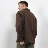 Hush Puppies Pakaian Pria Shirt Tirade In Brown S