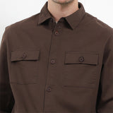 Hush Puppies Pakaian Pria Shirt Tirade In Brown S