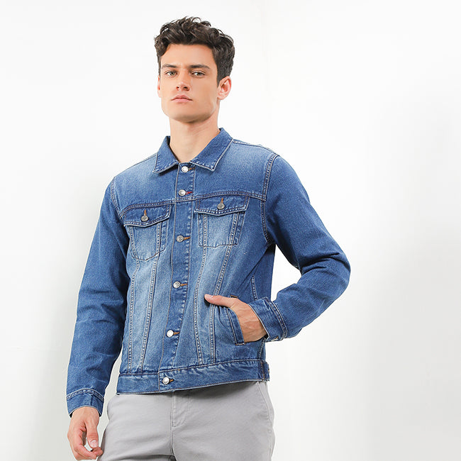 Hush Puppies Pakaian Pria Denim Hibbi In Blue