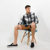 Hush Puppies Pakaian Pria Shirt Kendo In Black