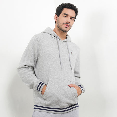 Hush Puppies Pakaian Pria Sweater Holden In Grey
