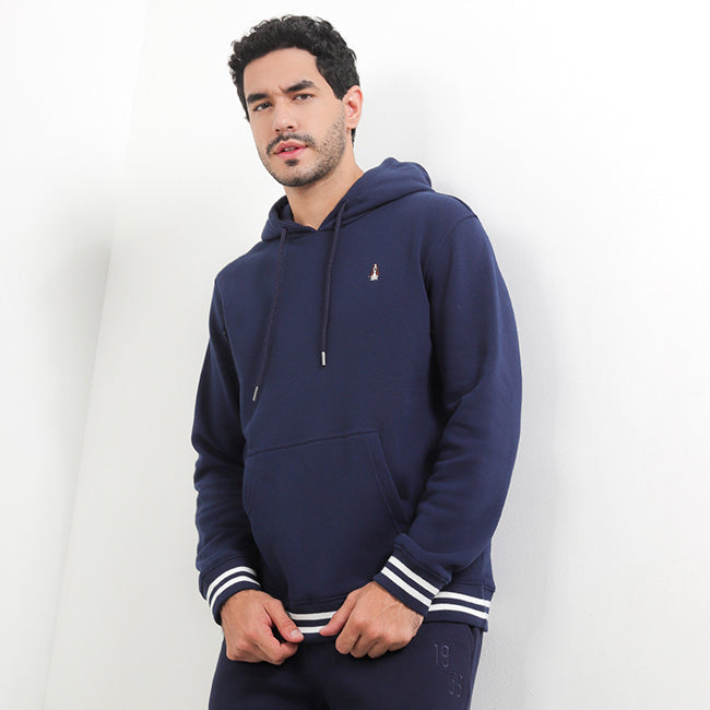 Hush Puppies Pakaian Pria Sweater Holden In Navy
