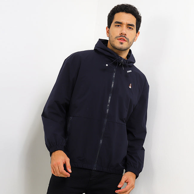 Hush Puppies Pakaian Pria Jackets Deetow In Navy